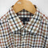 ダックスロンドン DAKS LONDON S/Sシアサッカーチェックシャツ メンズ M