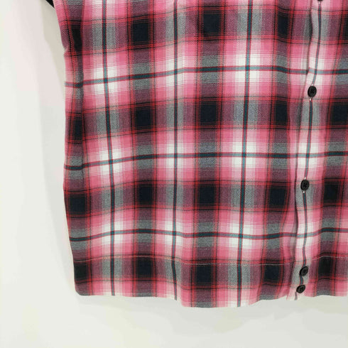 ディーゼル DIESEL XXL オンブレチェック ボックスシルエット 特殊加工 オーバーサイズシャツ メンズ import:XXL