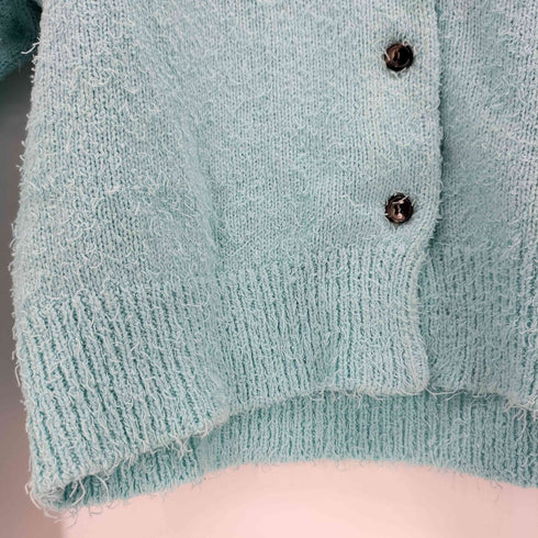 マウジー moussy CROPPED KNIT シャツ レディース FREE