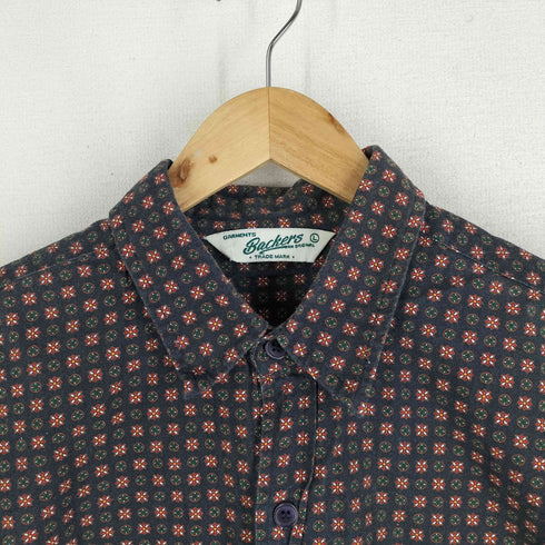 バッカーズ Backers 総柄ショートスリーブシャツ メンズ JPN:L