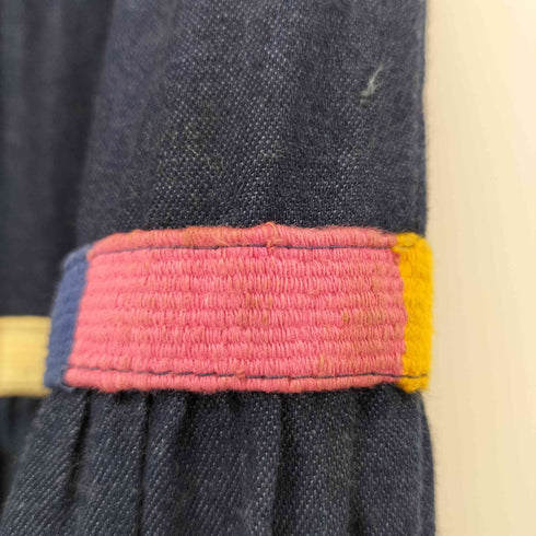 ARIA グアテマラ刺繍 シャンブレーロングスカート レディース ALL