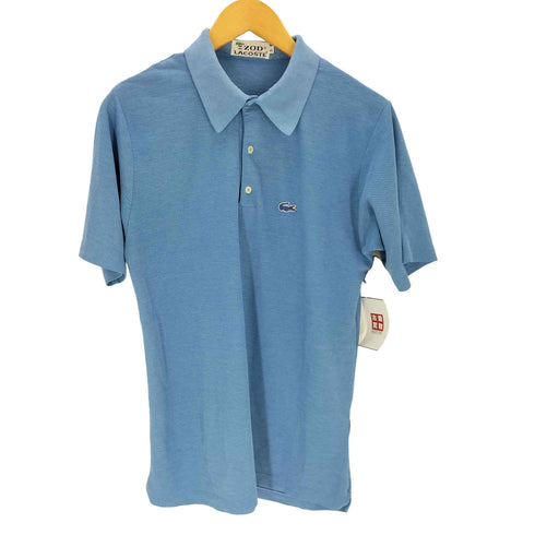 アイゾッドラコステ IZOD LACOSTE 70s 糸巻きタグ 鹿の子ポロシャツ メンズ import:L