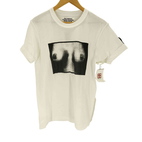 セディショナリーズバイトリプルシックス SEDITIONARIES by 666 バスト プリント インサイドアウト Tシャツ メンズ import:L