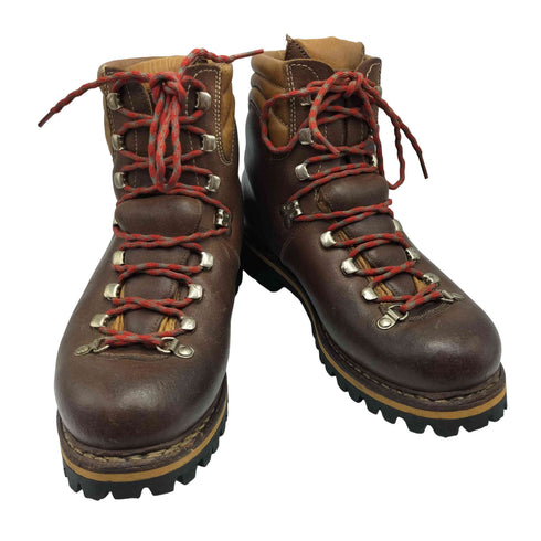 LOWA ドイツ製 レザー トレッキングシューズ 登山 Vibram メンズ