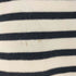マーガレットハウエル MARGARET HOWELL 90S クルーネック コットン ボーダー 七分袖 Tシャツ レディース JPN:2