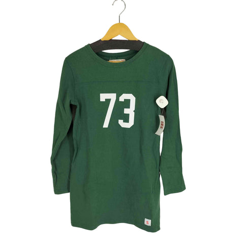 ホリデイ holiday ナンバリング 七分丈 フットボールTシャツ レディース JPN:S