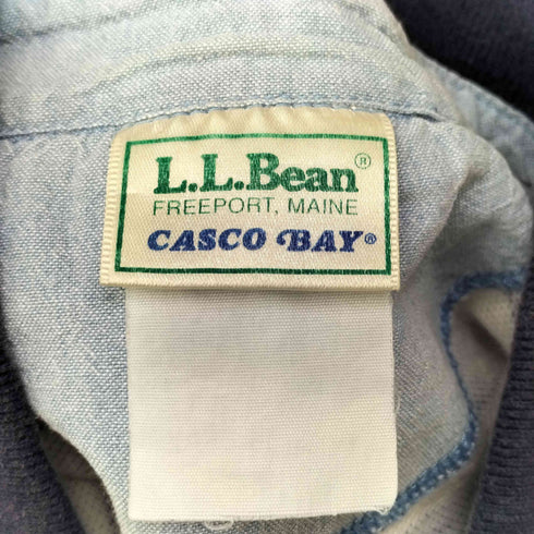 エルエルビーン L.L.Bean 80s CASCO BAY 鹿の子 ボーダー S/S ポロシャツ メンズ