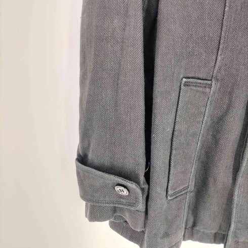 COMING SOON イタリア製 リネン ショールカラーコート メンズ FR:40
