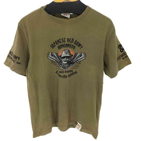 爆欄 両面プリントS/S TEE メンズ US:40