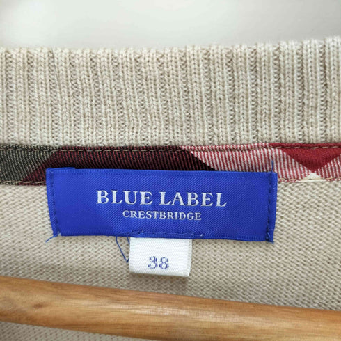 ブルーレーベルクレストブリッジ BLUE LABEL CRESTBRIDGE サイドリボンセーター レディース 38