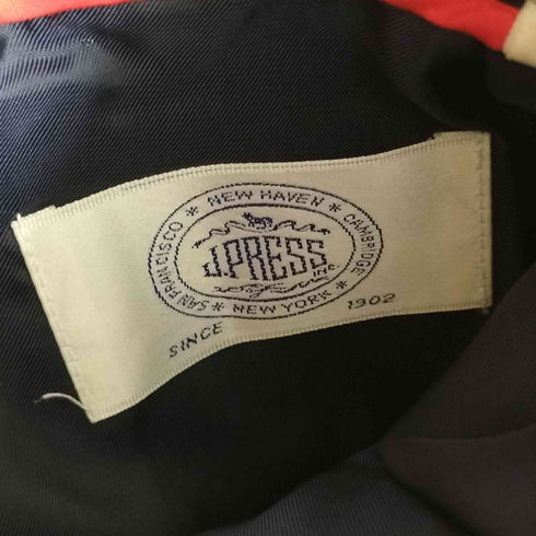 ジェイプレス J.PRESS ウールナイロン タックプリーツ ラップスカート レディース