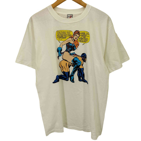 C'EST BIEN キャラクタープリントTシャツ メンズ