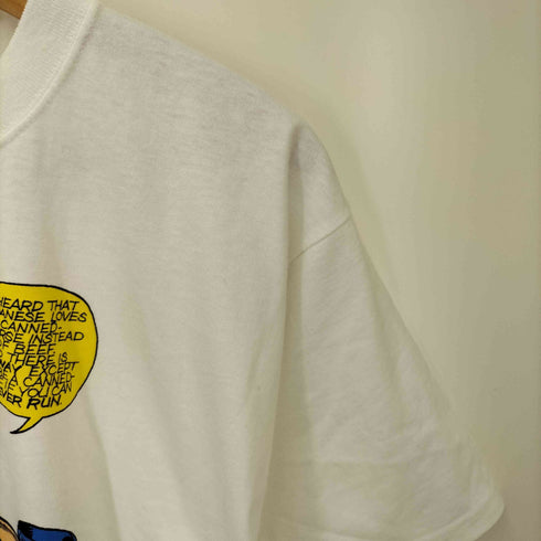 C'EST BIEN キャラクタープリントTシャツ メンズ