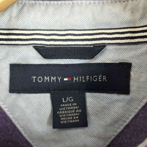 トミーヒルフィガー TOMMY HILFIGER 鹿の子ポロシャツ メンズ JPN:L