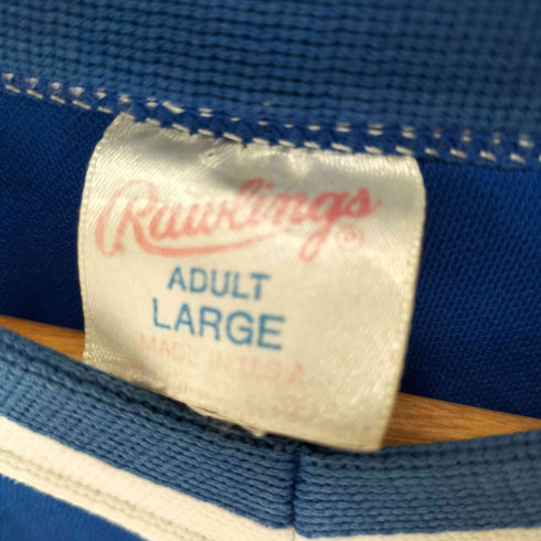 ローリングス rawlings ベースボールチームVネック S/S TEE ナンバリング メンズ import:L