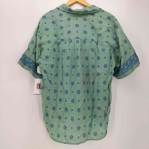 リズウェア LIZ wear 90S 総柄 S/S 開襟 シャツ メンズ import:M