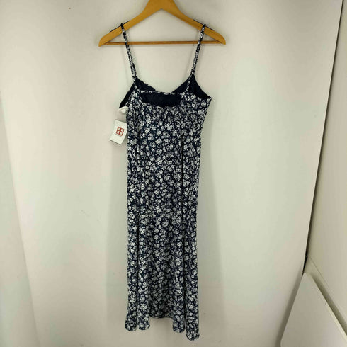 ザラ ZARA MIDI FLORAL PRINT DRESS レディース XS