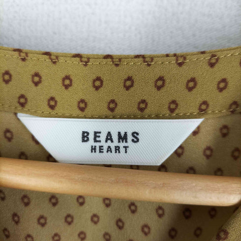 ビームスハート BEAMS HEART 総柄 プリーツワンピース レディース FREE