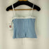 ザラ ZARA Light blue and white top レディース JPN:XS