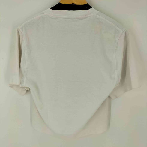 アクネストゥディオズ ACNE STUDIOS 19SS エンボスロゴクロップドS/S TEE レディース JPN:L