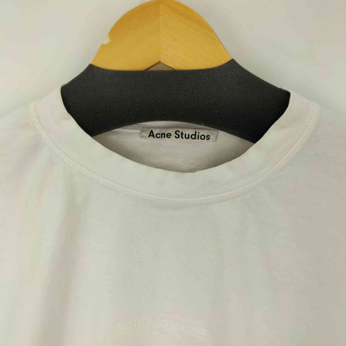 アクネストゥディオズ ACNE STUDIOS 19SS エンボスロゴクロップドS/S TEE レディース JPN:L