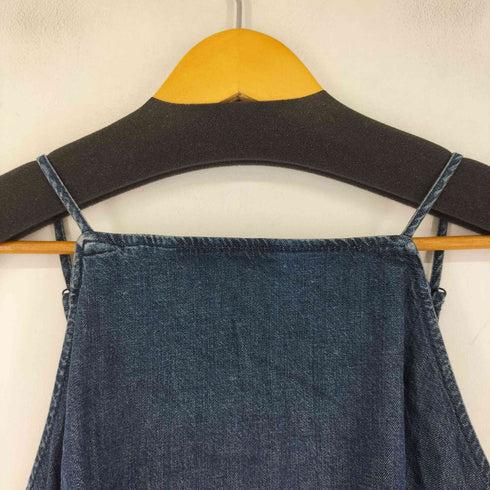 ザラ ZARA DRAPED TRF DENIM DRESS レディース JPN:S