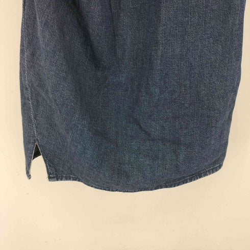 ザラ ZARA DRAPED TRF DENIM DRESS レディース JPN:S