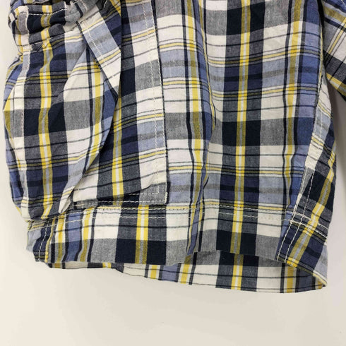ポロジーンズカンパニーラルフローレン POLO JEANS COMPANY RALPH LAUREN 90-00s チェック柄 サイドポケット ハーフパンツ ショーツ メンズ US:32-33