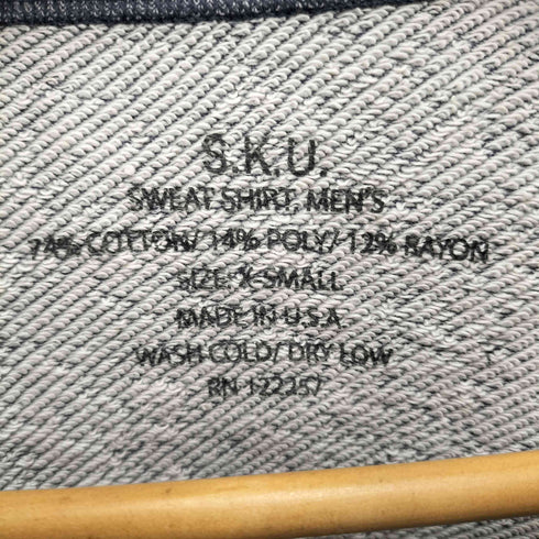 セーブカーキユナイテッド SAVE KHAKI UNITED USA製 ラグラン クルーネックカットソー メンズ XS