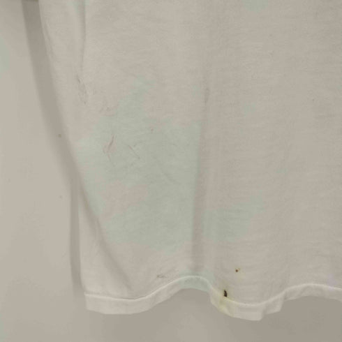 デルタ DELTA USA製 90S クルーネック プリント S/S Tシャツ JESUS SATAN メンズ import:L