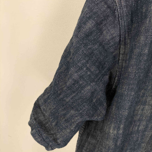 ザラ ZARA デニム ラスティック シャツ メンズ JPN:M