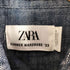 ザラ ZARA デニム ラスティック シャツ メンズ JPN:M