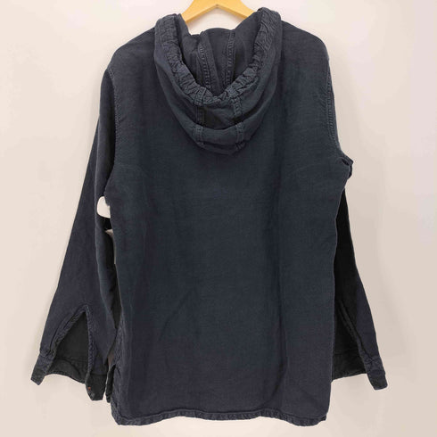 ジェイクルー J.CREW プルオーバー フーデッド L/S シャツ メンズ import:L