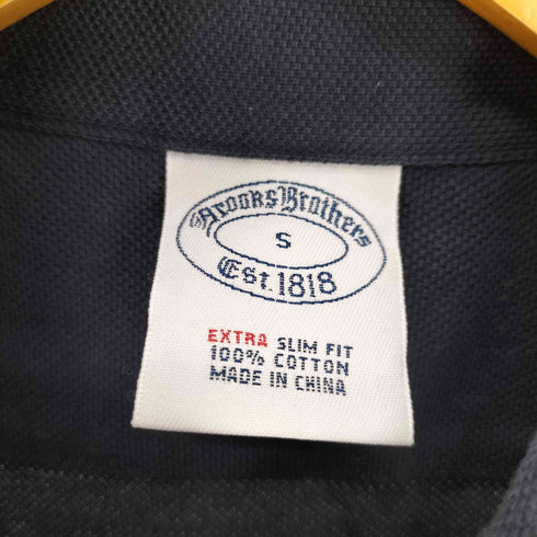 ブルックスブラザーズ BROOKS BROTHERS ロゴ刺繍 B.D ポロ シャツ メンズ import:S