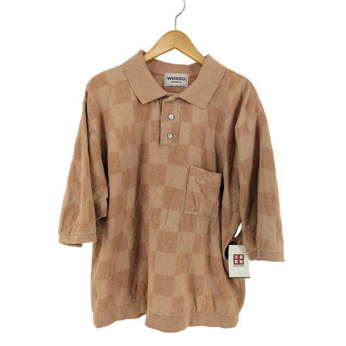 ウィアード WEIRDO 23SS CHECKER - H/S PILE POLO SHIRTS メンズ JPN:L