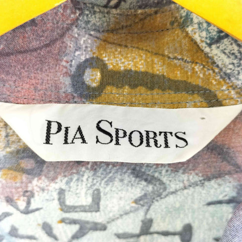 PIA SPORTS S/S 総柄レーヨンシャツ メンズ 3