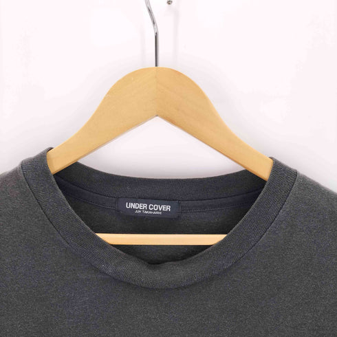アンダーカバー UNDERCOVER シングルステッチロゴプリントクルーネックTシャツ メンズ