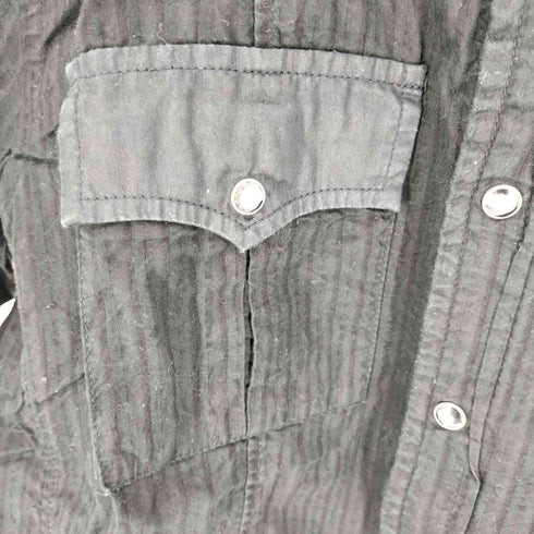 キャサリンハムネットロンドン KATHARINE HAMNETT LONDON 00S ウエスタンシャツ メンズ import:M