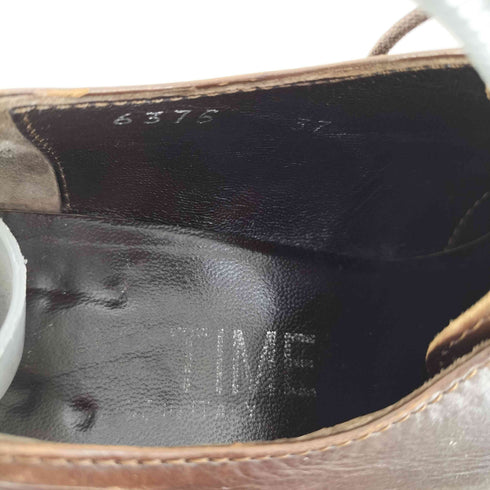 MADE IN ITALY 外羽根 ポインテッドトゥ レザーシューズ VERO CUOIO レディース EUR:37