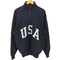 ポロバイラルフローレン Polo by RALPH LAUREN フロントプリントハーフジップスウェットシャツ メンズ JPN:M