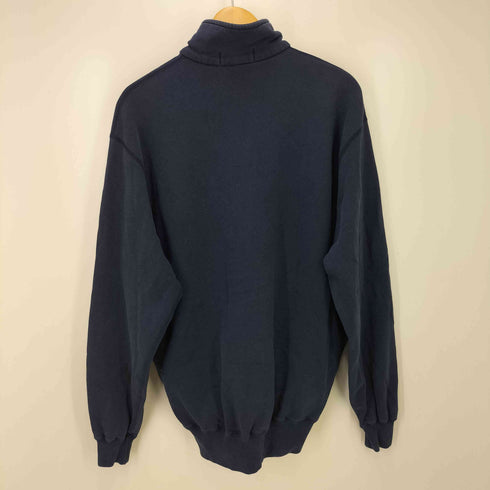 ポロバイラルフローレン Polo by RALPH LAUREN フロントプリントハーフジップスウェットシャツ メンズ JPN:M