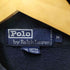 ポロバイラルフローレン Polo by RALPH LAUREN フロントプリントハーフジップスウェットシャツ メンズ JPN:M