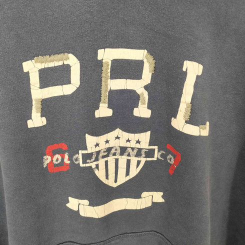 ポロジーンズカンパニーラルフローレン POLO JEANS COMPANY RALPH LAUREN フロントデザインプリントプルオーバーフーディ メンズ JPN:M
