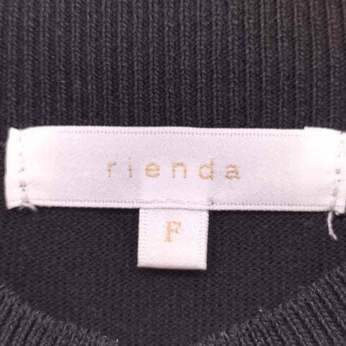 リエンダ rienda ビスチェ パターン Knit TOP レディース FREE