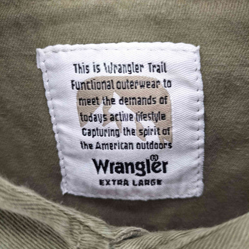 ラングラー Wrangler ロゴワッペン エポレット フラップポケット S/S シャツ メンズ import:XL