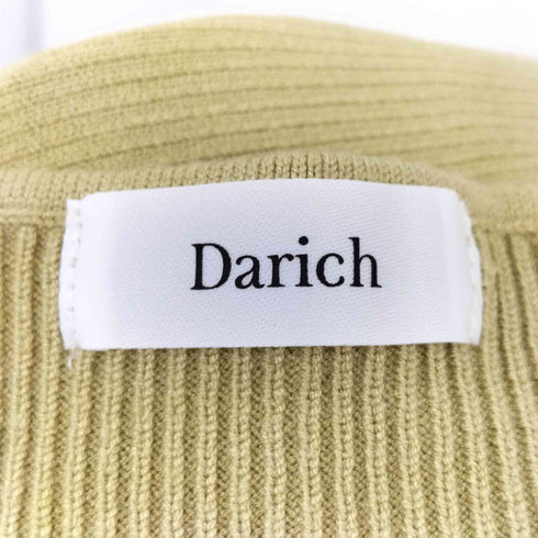 ダーリッチ Darich スリット リブ ニット ワンピース レディース FREE