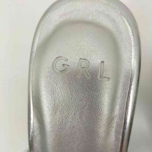 グレイル GRL リボンナローストラップミュールサンダル レディース JPN:24.5