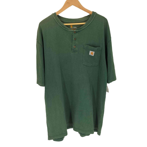 カーハート Carhartt ORIGINAL FIT ヘンリーネック S/S Tシャツ メンズ import:XL