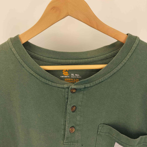 カーハート Carhartt ORIGINAL FIT ヘンリーネック S/S Tシャツ メンズ import:XL