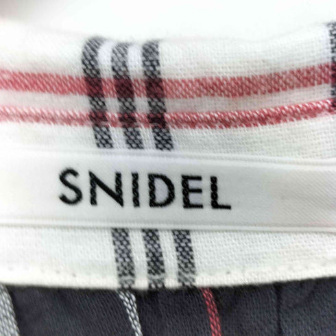 スナイデル snidel 23SS デザイン チェック ワンピース レディース FREE